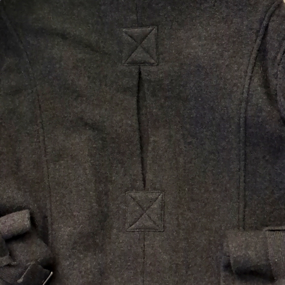 Burberry Brit wool charcoal motorcycle jacket in a XL - Picture 10 of 11